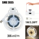Fita de LED USB DC 5V com Dimmer Inteligente, Sensor de Leitura por Mão, Liga/Desliga