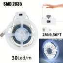 Fita de LED USB DC 5V com Dimmer Inteligente, Sensor de Leitura por Mão, Liga/Desliga