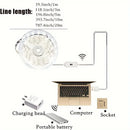 Fita de LED USB DC 5V com Dimmer Inteligente, Sensor de Leitura por Mão, Liga/Desliga