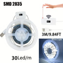 Fita de LED USB DC 5V com Dimmer Inteligente, Sensor de Leitura por Mão, Liga/Desliga