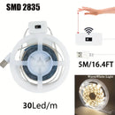 Fita de LED USB DC 5V com Dimmer Inteligente, Sensor de Leitura por Mão, Liga/Desliga