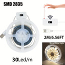 Fita de LED USB DC 5V com Dimmer Inteligente, Sensor de Leitura por Mão, Liga/Desliga